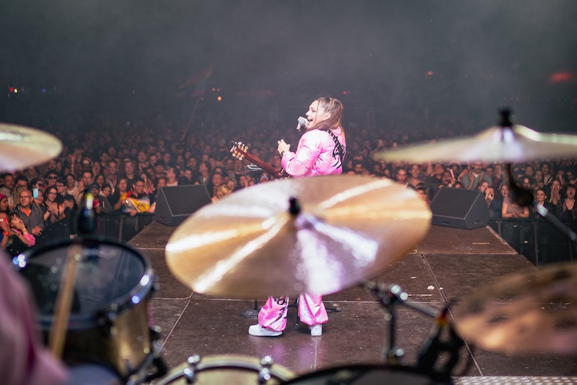 Covered, die Partyband aus Bern, spielt live auf Event